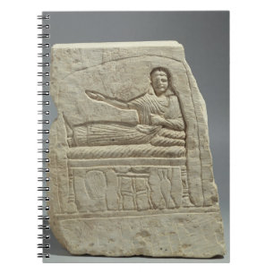 Funerary stela uit naam van de dame Artemis, voor Notitieboek