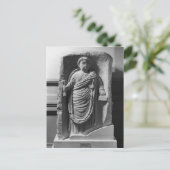 Funerary stela van een notaris uit Deux-Sevres Briefkaart (Staand voorkant)