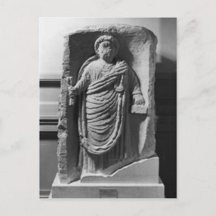 Funerary stela van een notaris uit Deux-Sevres Briefkaart