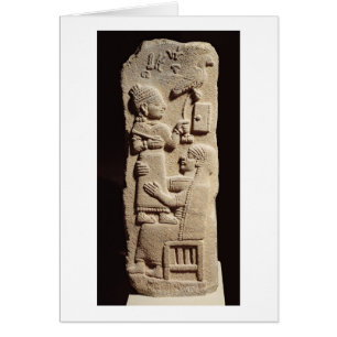 Funerary stele van de scribe Tarhunpijas, Neo-Hitt