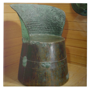 Funerary troon, Villanovan period, 1e halve 7e c Tegeltje