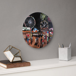 Funfair at Night Painting by Alfred Fox Grote Klok