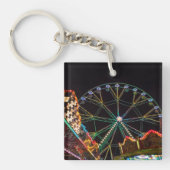 Funfair in Night Sleutelhanger (Voorkant)
