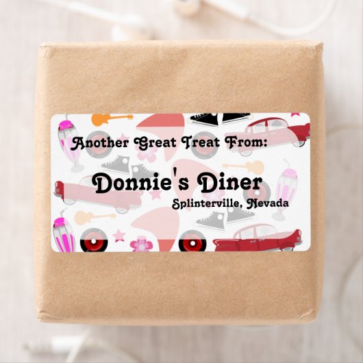 Funfy Fifties Patroon Label (Insitu)