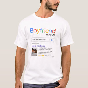 Fungerend beste vriend ooit zoekresultaat met foto t-shirt
