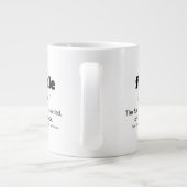 Fungerend, Fun oom Coffee Mok is de beste oom (Achterkant)