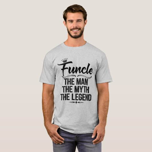 Fungerend Shirt Het Man (Voorkant volledig)