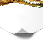 Fungi Art, Botanische paddenstoel Afdrukken, Keuke Poster (Hoek)