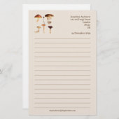 Fungi Art Briefpapier (Voorkant / Achterkant)