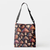 Fungi Family Crossbody Tas (Achterkant)