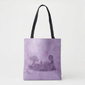 Fungi Meadow Canvas tas (Voorkant)