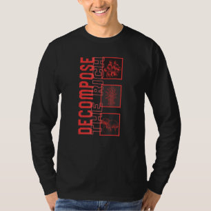 Fungi ontbindt de rijke communistische socialistis t-shirt