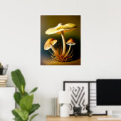 Fungi Painting Print (Thuiskantoor)