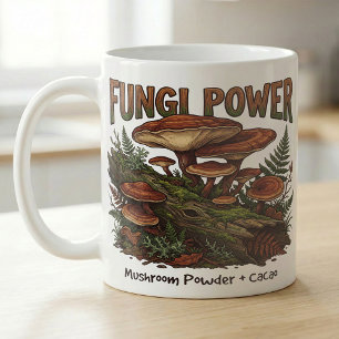 Fungi Power Paddenstoelenliefhebber Theerecept Koffiemok