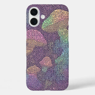 Fungi psychédélique Galaxie - IPhone 16 Coque