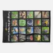 Fungi van de New Forest Teatowel Theedoek (Horizontaal)