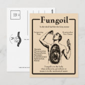 Fungoil Annonce - Carte postale (Devant / Derrière)