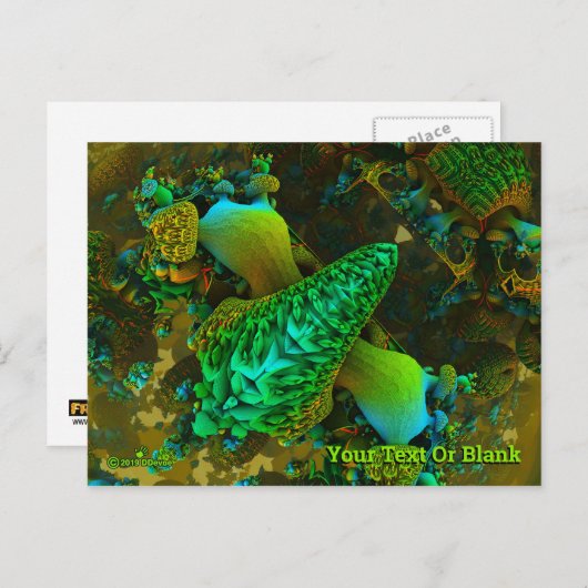 Fungus Briefkaart (Voorkant / Achterkant)