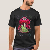 Fungus Magic Psilocybin Mushrooms Frog The Univers T-shirt (Voorkant)