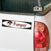 Funguy Mushroom Bumpersticker (Op Truck)