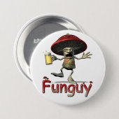 Funguy Mushroom Button (Voorkant /achterkant)