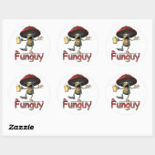 Funguy Paddestoel Stickers (Vel)