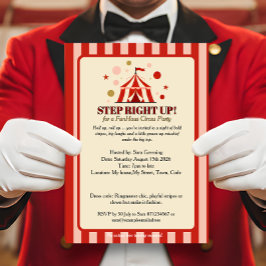 FunHaus Circus Party Big-Top Kaart