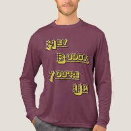 FUNHOUS3 - Vriend Hey! U bent omhoog! Tweezijdig Tri-Blend Shirt
