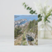 Funiculaire à Bergen Carte postale (Debout devant)