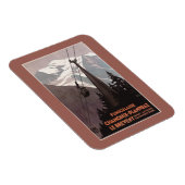 Funiculaire Le Brevent Cable Car Poster Magneet (Rechterzijde)