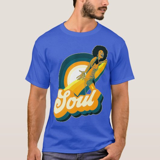 Funk Afro Disco Soul 70 T-shirt (Voorkant)