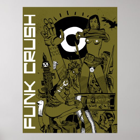 Funk Crush Print/Poster Poster (Voorkant)