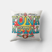 Funk Metal Soul Cushion Kussen (Achterkant)