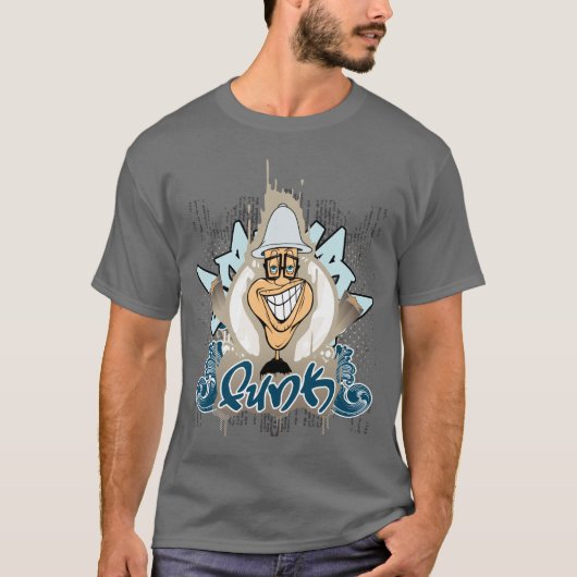 Funk op Grey T-shirt (Voorkant)