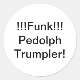Funk Pedolph Trumpler Hankamer Artjunkhaus Strip Ronde Sticker