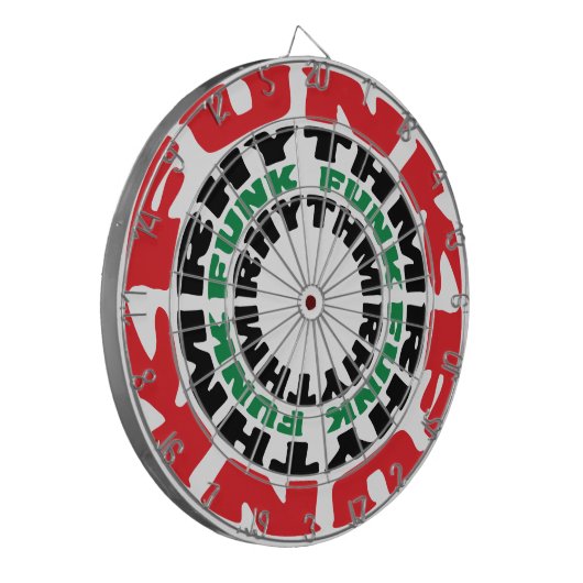 Funk Rhythm Funk Rhythm Dartbord (Voorkant Links)