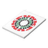 Funk Rhythm Funk Rhythm Notitieblok (Gedraaid)