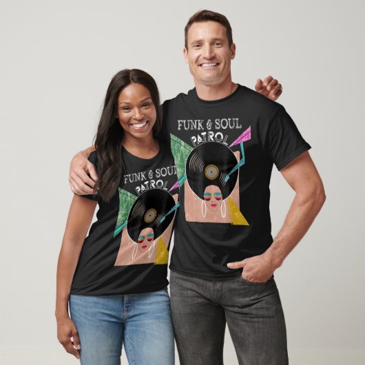 FUNK SOUL PATROL 70s 80s Afro Grafisch T-shirt (Unisex)