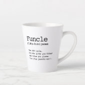 "Funkel" Latte Mok (Rechts)