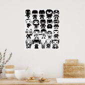 Funko Pop Out-Box collectie Poster (Keuken)