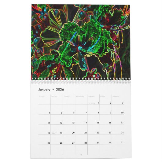 Funky 2011-kalender kalender (Jan 2026)