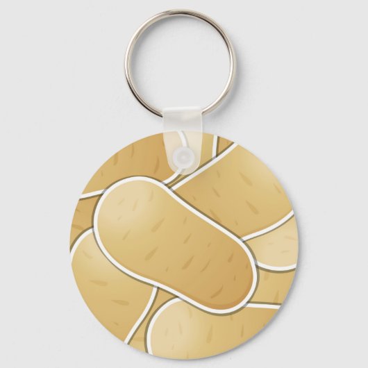 Funky-aardappel Sleutelhanger (Voorkant)