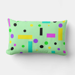 Funky Abstract Kleurrijk Patroon Kussen Cushion