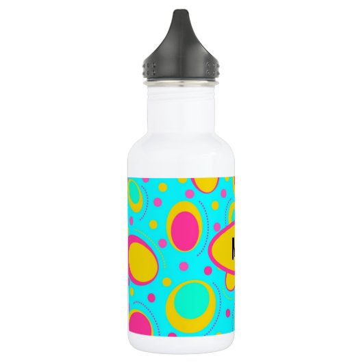 Funky Abstract Waterfles (Links)