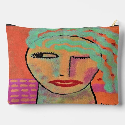 Funky Abstracte Art Etui (Achterkant)