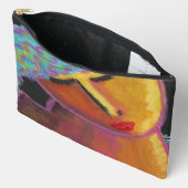 Funky Abstracte Art Etui (Open)