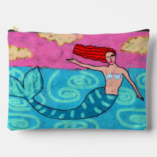 Funky Abstracte Art Mermaid Etui