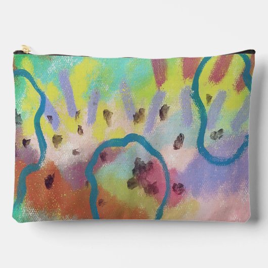 Funky Abstracte Kunst Accessoires Pouch Etui (Voorkant)
