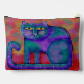 Funky Abstracte kunst kat Etui (Achterkant)