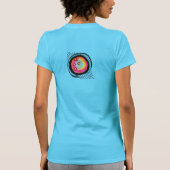 Funky Abstracte kunst om te Draag T-shirt (Achterkant)